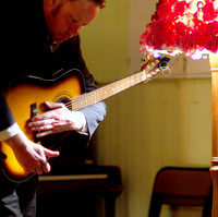 Delaney Davidson, The Mysterious Tapeman, Zeno Tornado at Paekakariki's St Peters' Hall